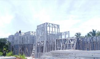 Prefab Towers - Construction Status - Kannur Kadampur 